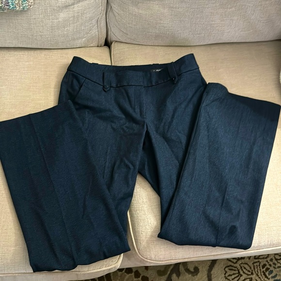LOFT Navy Blue Women's Trousers Julie - Picture 1 of 4